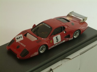 Ferrari 512 BB Bellancauto #5 Violati / Truffo 6 Hrs Mugello 1982 - Built 1:43